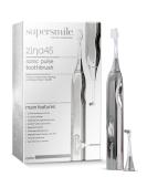 Supersmile Zina45 Deluxe Sonic Pulse Electric Toothbrush - Silver | Best Teeth Whitening Technology - Buy Online on GoSupps.com