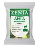 Zenia 100% Pure Whole Dried Amla (Amalaki Indian Gooseberry) Herb | 100 grams (3.5oz) | 100% Raw Amla Edible Grade | Excellent for Herbal Hair Treatment Care - Buy Online on GoSupps.com