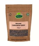 Organic Cardamom Seeds 50g - Premium Quality from Hatton Hill Organic - Buy Online on GoSupps.com