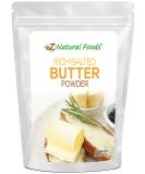 Z Natural Foods Rich Salted Butter Powder - Non-GMO Hormone-Free Baking Butter - Convenient 1 lb Powdered Butter for Easy Use - Buy Online on GoSupps.com