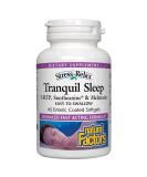 Natural Factors Stress-Relax Tranquil Sleep - 5-HTP, Suntheanine & Melatonin - 45 Softgels - Buy Online on GoSupps.com