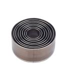 PH Padahall Leather Hole Punch Die Round,8pcs Hole Hollow Punch 20 25 30 35 40 45 50 55mm High Carbon Steel Circle Cutter Tool Kit Cutting Mold for Leather EVA Foam Fiber Board Clay DIY Craft 20 25 30 35 40 45 50 55mm Round - Buy Online on GoSupps.com