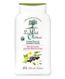 Le Petit Olivier Shower Cream - Jasmine Blackcurrant - Gently Cleanses Skin - Fresh and Moisturizing - pH Neutral - Dermatologically Tested - Free Of Soap and Dyes - 8.4 oz - Buy Online on GoSupps.com