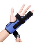 Fibee Boxer Fracture Splint, Pinky Finger Splint, Adjustable Two Finger Brace for 4th or 5th Finger, Metacarpal Splint Hand Brace for Arthritis Fracture Broken Mallet Dislocated Trigger Finger S/M - Buy Online on GoSupps.com