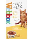 Webbox Lick e Lix Yoghurt with Cheese & Taurine 5pcs (5x15g) (Case of 17) Cheese 255 g (Pack of 5) - Buy Online on GoSupps.com