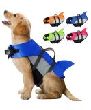 Dog Lifeguard Vest for Dogs | Reflective Adjustable Buoyant - Blue XL (66-78cm) | Swim & Surf Safely - Buy Online on GoSupps.com
