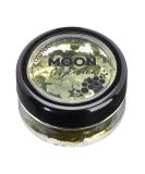 Moon Glitter Gold Chunky Glitter - 3g - Festival Makeup for Face, Body, Nails, Hair & Lips - Buy Online on GoSupps.com