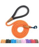 Lynxking Tow Lines for Dogs - Durable Retrieving Leash for Small to Large Breeds | 180cm Orange with Carabiner Hook - Buy Online on GoSupps.com