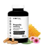 Propolis 2000 mg - 180 Vegan Capsules with Echinacea & Eucalyptus for Immune Support | 6-Month Supply - Buy Online on GoSupps.com