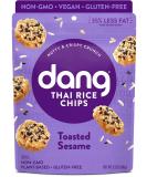 Dang Thai Rice Chips Toasted Sesame - 3.5 oz (100g) | Crunchy Gluten-Free Snack - Buy Online on GoSupps.com