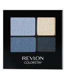 REVLON Colorstay 16 Hour Eye Shadow Quad in Serene - 0.16 Ounce - Buy Online on GoSupps.com