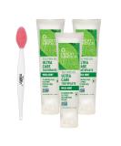 Tea Tree Oil Toothpaste Ultra Care - Non-GMO Gluten-Free Cruelty-Free 6.25 oz Bundle with Moofin Nose Cleaning Brush (Pack of 3) - International Shipping Available - Buy Online on GoSupps.com
