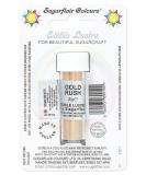 Gold Rush Edible Lustre Dust - Add Lustrous Shine to Cakes & Decorations | E171 Free | 2g - Buy Online on GoSupps.com