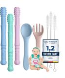 Okonkn Bite Tube Baby 5 Set - BPA-Free Silicone Dental Aid & Teething Ring for Babies 3 Months+ | Safe & Fun Baby Accessories - Buy Online on GoSupps.com
