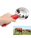 High-Quality Stainless Steel Horse Curry Comb | Effective Cattle Itching Brush for Horses Sheep & Cows | Ultimate Shedding Tool - Buy Online on GoSupps.com