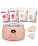 KOTAMU Digital Wax Warmer Kit - At Home Hair Removal for Sensitive Skin | 4 Hard Wax Beads Included - Buy Online on GoSupps.com