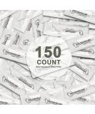 Dental Floss Picks 150 Pack - Individually Wrapped Unflavored Flossers for Travel - Disposable Dental Picks for Teeth - Floss Sticks for Oral Care - Buy Online on GoSupps.com