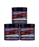 Manic Panic Electric Amethyst Hair Dye - Vegan & Cruelty-Free Purple Semi-Permanent Color (3 x 118ml) - Buy Online on GoSupps.com