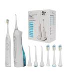Altego Ultra Sonic Electric Toothbrush & Dental Oral Irrigator Combo Set - Rechargeable Waterproof Teeth Whitening Kit for Adults - Buy Online on GoSupps.com