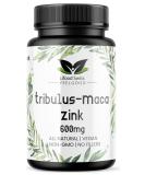 Tribulus Maca & Zinc - 60 Vegan Capsules for Enhanced Performance | 60 Days Supply - Buy Online - Buy Online on GoSupps.com