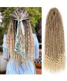 Leeven 24 Double Ended Boho Dreadlock Extension | 10 Strands Ombre Blonde - Buy Online on GoSupps.com