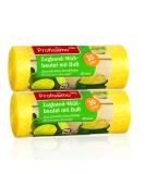 Profissimo Drawstring Bin Liners - Fresh Citrus Scent 30 Liters 40 Pieces - 2 Pack for Home Office & Bathroom - Buy Online on GoSupps.com