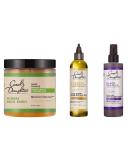 Carol's Daughter Curly Hair Care Kit - Best Sellers for 4C-3A Hair: Mimosa Hair Honey Pomade, Goddess Strength Oil, Black Vanilla Conditioner Spray - Buy Online on GoSupps.com