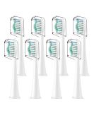 Toothbrush Heads for Philips Sonicare Replacement Brush Heads with Protective Cover Soft Dupont Bristles Electric Toothbrush Replacement Heads for Oral Health 8 Pack 8 Count (Pack of 1) - Buy Online on GoSupps.com