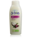 St. Ives Soft & Silky Triple Butters Body Wash - Indulgent Coconut Milk - 24 Fl Oz | International Shipping Available - Buy Online on GoSupps.com