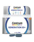 Centrum Generation 50+ 180 St. - High -quality nutritional supplements for best agers for daily complete care with micronutrients - Buy Online on GoSupps.com