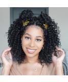 Ocean Wave Synthetic Crochet Hair 10 Inch - 8 Packs Natural Black Deep Twist Crochet Braids Extensions ToyoTree (1B) - Buy Online on GoSupps.com
