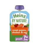 Heinz Sweet Potato Chicken and Veggies Meal Pouch 7 months + 5 X 130 g - Buy Online on GoSupps.com