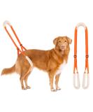 Shop Lollanda Walking Aid for Dogs - Support Mobility for Sick & Older Dogs | Orange Wearable Aid & Dog Dishes - Buy Online on GoSupps.com