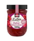 Schwartau Extra Jam Raspberry-Currant 340g | Premium German Fruit Spread - Shop Internationally - Buy Online on GoSupps.com