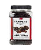 Sanders Dark Chocolate Sea Salt Caramels - 28 oz Gift Tub - Buy Online on GoSupps.com