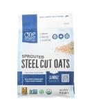 One Degree Organic Foods Steel Cut Oats 24oz - Gluten-Free Vegan & 95%+ Organic - Buy Online on GoSupps.com