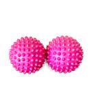 2x Biodegradable DBT Skills Hedgehog Ball | Magnetic Stress Relief Acupressure Ball | Improve Mobility & Concentration | Pink 32mm - Buy Online on GoSupps.com