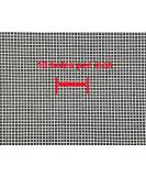 10 Mesh White Interlock Blank Needlepoint Canvas - 17.5 x 20 | High Quality Material - Buy Online on GoSupps.com