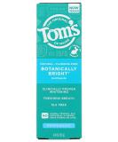 Toms of Maine Botanically Bright Peppermint Toothpaste - 4 OZ | Natural Oral Care | International Shipping Available - Buy Online on GoSupps.com