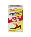 Percogesic Maximum Strength Backache Relief | 48 Tablets (3 Pack) - Fast International Shipping - Buy Online on GoSupps.com