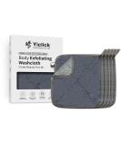 Yiclick Exfoliating Washcloth Set - 5Pcs Body Scrubber Travel Shower Cloth for Men & Women Exfoliating Towel & Loofah - Buy Online on GoSupps.com