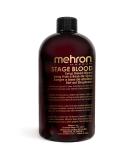 Mehron Stage Blood Dark Venous 470ml Realistic Special Effects Blood for Theatrical & Film Makeup - Buy Online on GoSupps.com