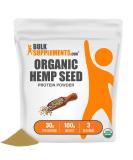 Hemp Seed Powder - Vegan Superfood Protein (100g) - Unsweetened & Nutritious - BulkSupplements.com - Buy Online on GoSupps.com