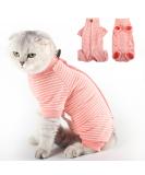 Lianzimau Katzenbody - Long-Sleeved Cat Body after Surgery | E-Collar Alternative | Orange Streaked Size M (1 Pack) - Buy Online on GoSupps.com