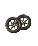 Stander Walker Replacement 15cm Wheels for EZ Fold-N-Go & Able Life Space Saver Walker - Set of 2 Black | VAT Relief Eligible - Buy Online on GoSupps.com