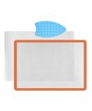 Applique Fusing Mat 17x24 with See-Through Design - Silicone Mat for Arts & Crafts, Bonus Teflon Coated Sheet and Iron Rest Pad Included - Buy Online on GoSupps.com