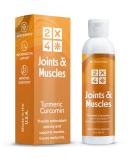 2X4 Turmeric Curcumin 250mg High Absorption Liposomal Liquid for Joint & Muscle Support - 6 fl oz (30 Servings) | Non-GMO - Buy Online on GoSupps.com