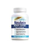 Neutein Natural Brain Booster | Memory Health & Focus Supplement | Extra Strength for Adults & Seniors | Plant-Based & Made in USA | 60 Capsules - Buy Online on GoSupps.com