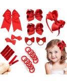 Shop Mufekum 22-Piece Red Hair Loop Set for Girls | Elastic Clips & Headbands | Stylish Hair Accessories Fast International Shipping! - Buy Online on GoSupps.com