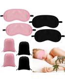 8 Pcs Castor Oil Eye Packs Kit - Organic Flannel Cotton Reusable Sleep Masks with Storage Bags - Washable Comfort in 2 Colors - Castor Oil Not Included - Buy Online on GoSupps.com